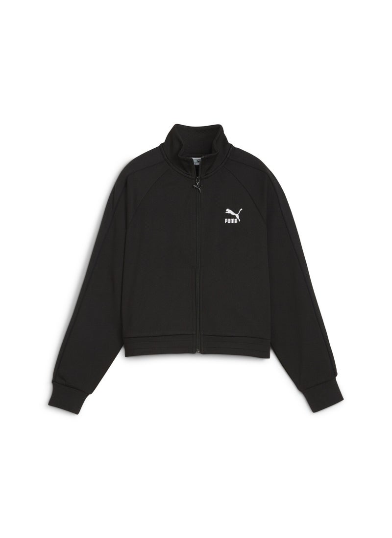 T7 Womens Black Track Jacket