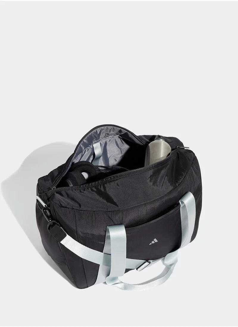 Logo Print Duffel Bag