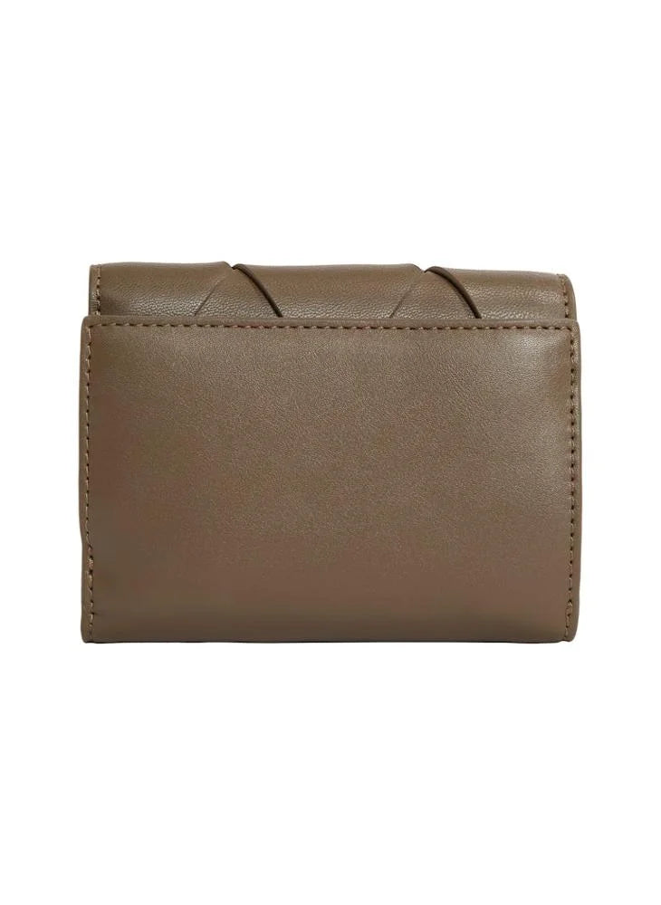 Woven Small Trifold Wallet