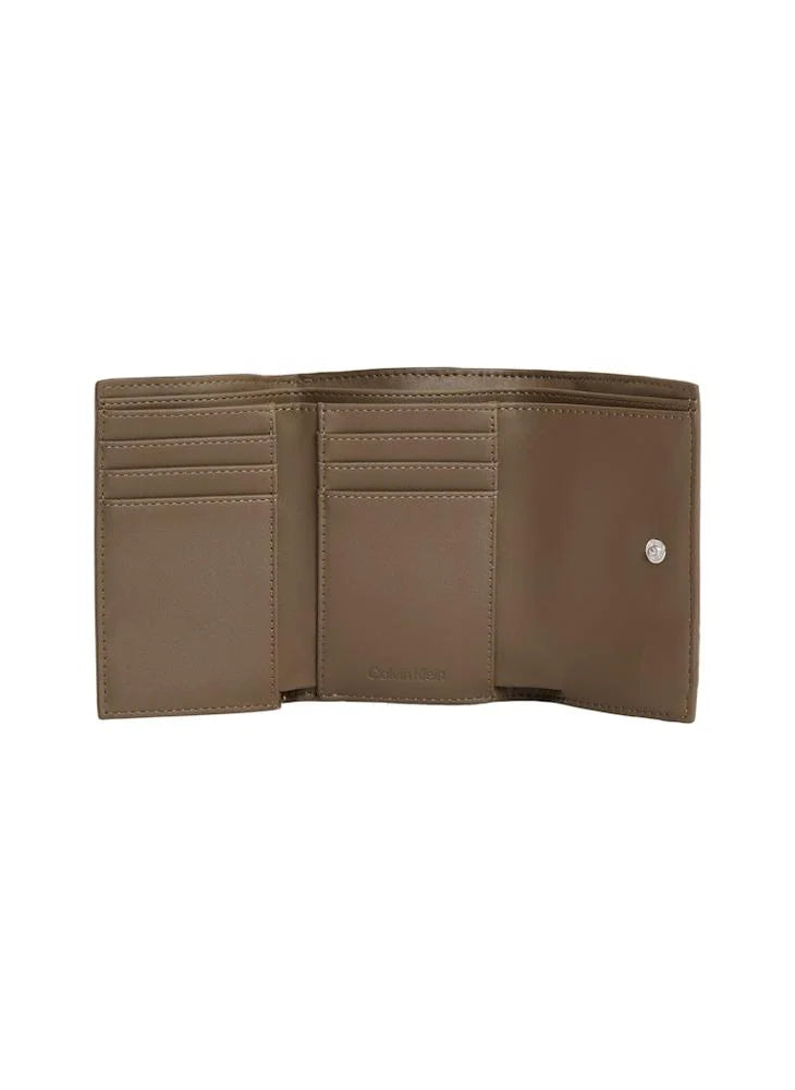 Woven Small Trifold Wallet