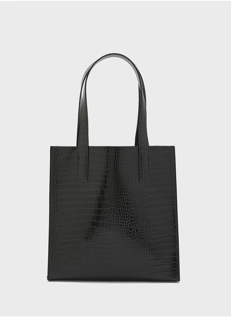 Textured Tote Bag