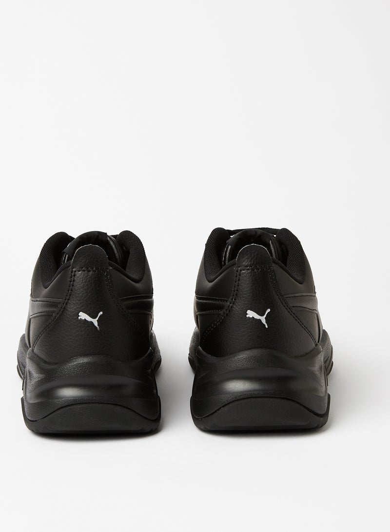 Women's Cilia Mode Solid Sneakers Black