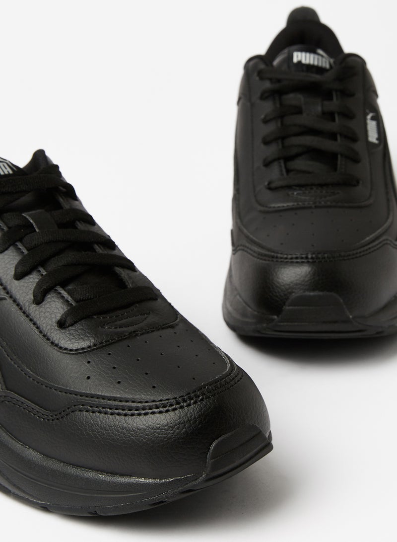 Women's Cilia Mode Solid Sneakers Black