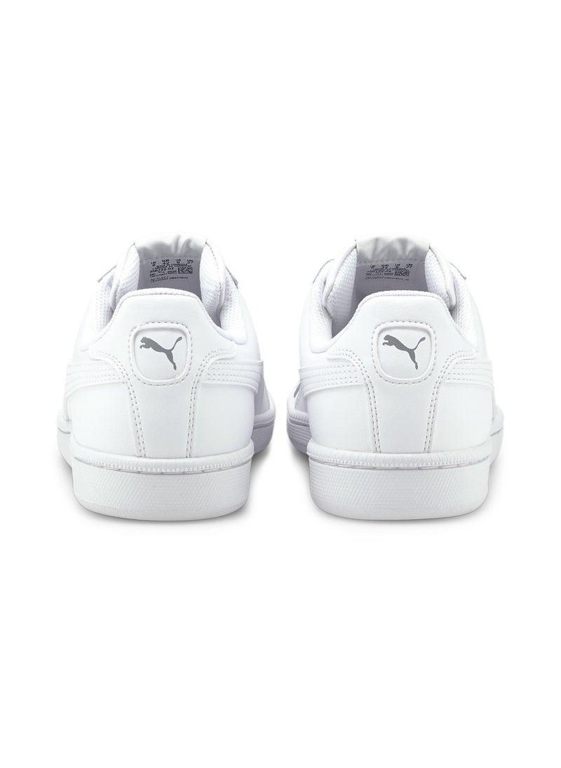 Smash Leather Unisex White Casual Sneakers