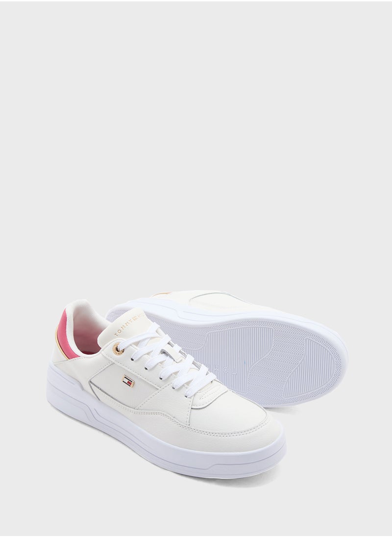 Lace Up Low Top Sneakers