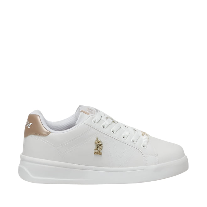 Women's Logo Detail Lace-Up Sneakers