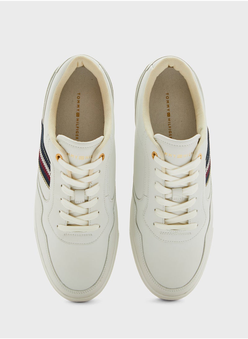 Lace Up Low Top Sneakers