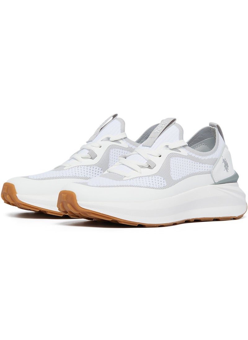 Women's White Low-Top Ultra-Light Shoe – Your All-Day Friend Who Really Cares for Your Feet, from Morning Jogs to Late-Night Strolls!