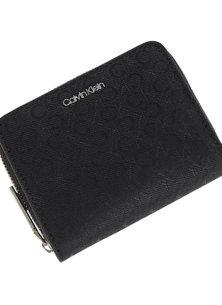 Must Monogram Zip Around Wallet