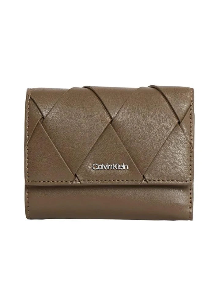 Woven Small Trifold Wallet