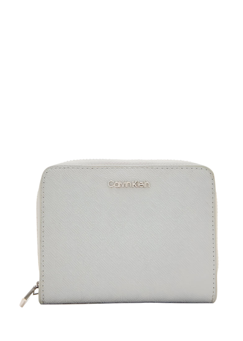 Must Monogram Zip Around Wallet