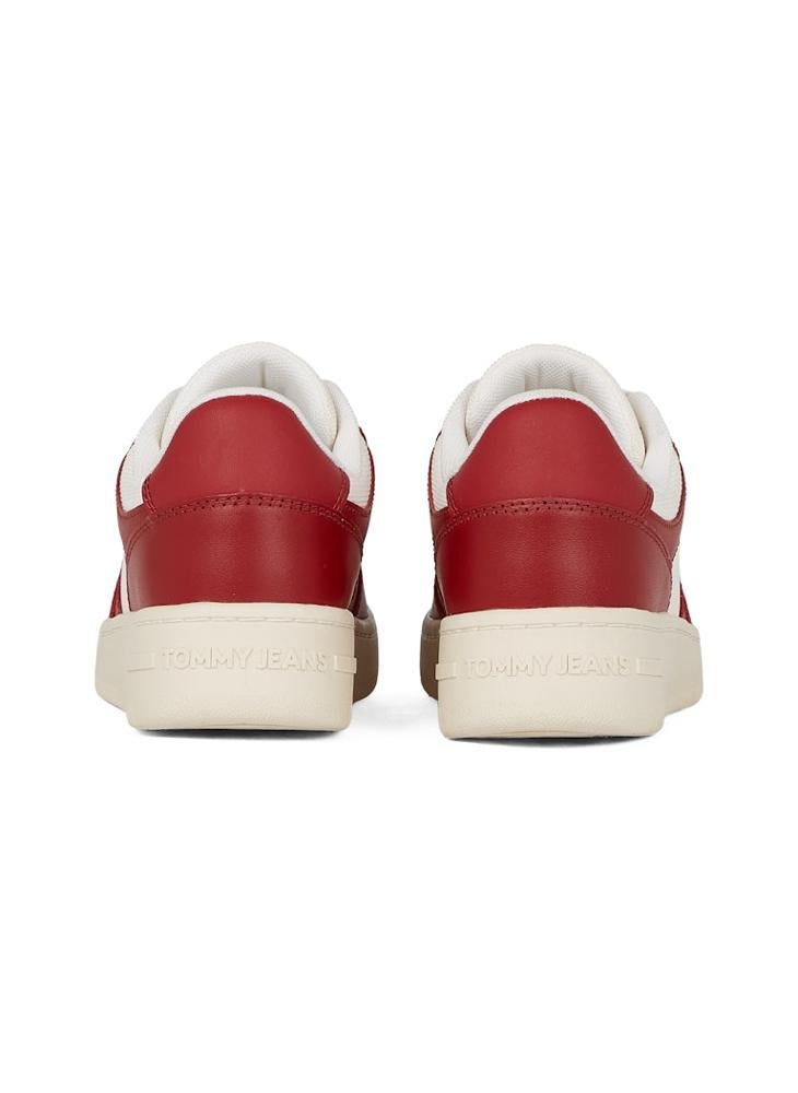 Logo Detail Lace Up Low Top Sneakers