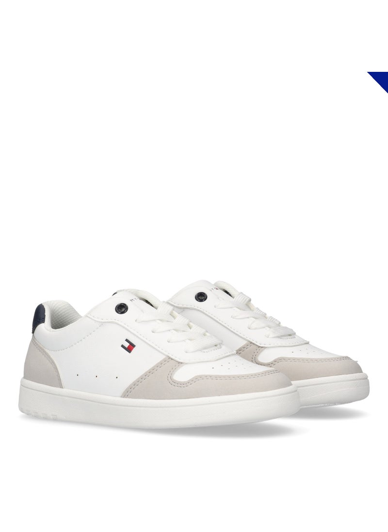 Kids Lace Up Low Top Sneakers