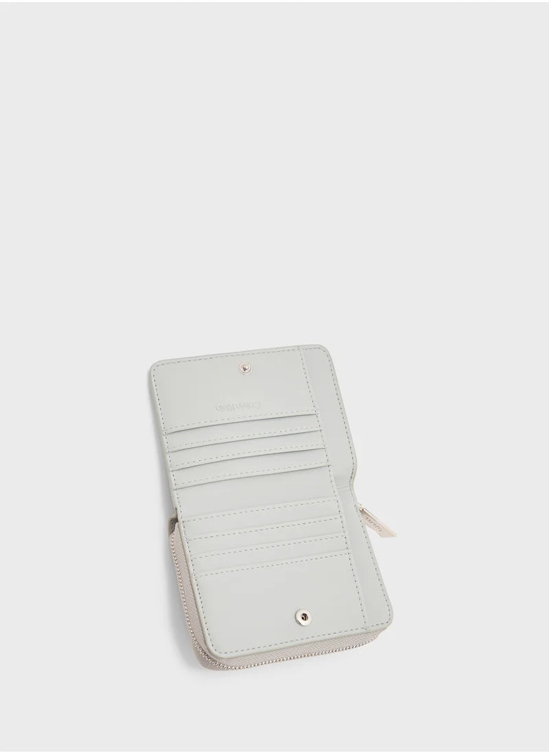Must Monogram Zip Around Wallet