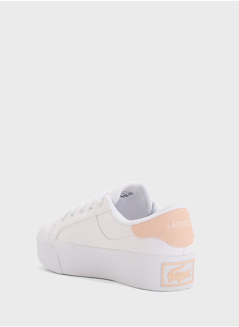 Vulcanized Ziane Platform Low Top Sneakers
