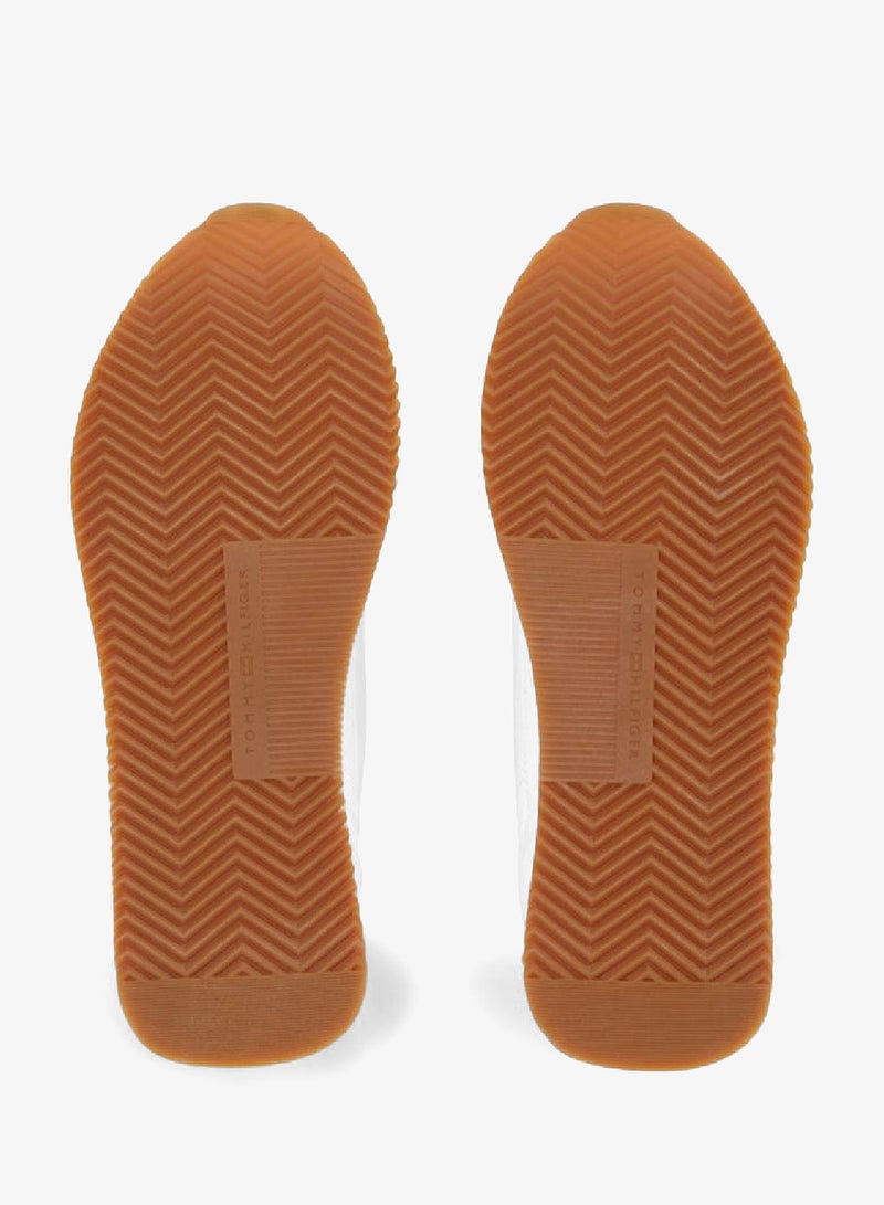 Leather Colour-Pop Runner Sneakers