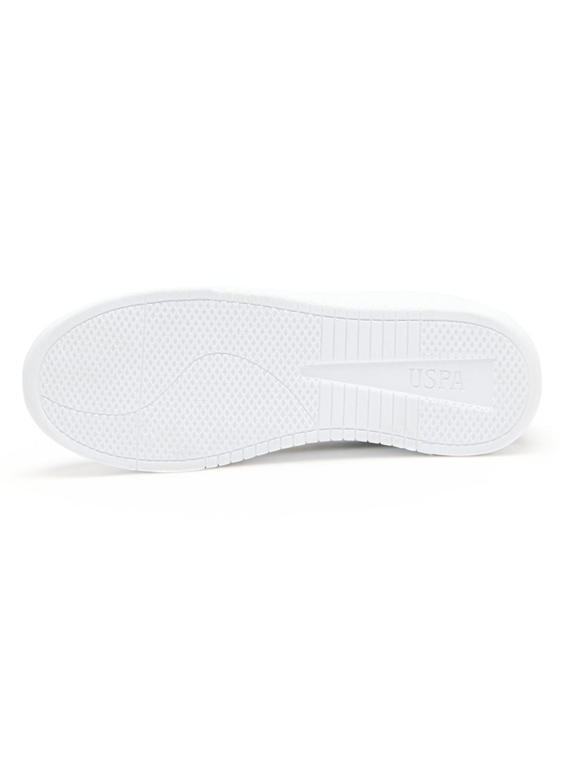 Women's Black Low-Top Sneakers - Classic Design with Contrast White Sole, Comfortable Everyday Casual Shoes
