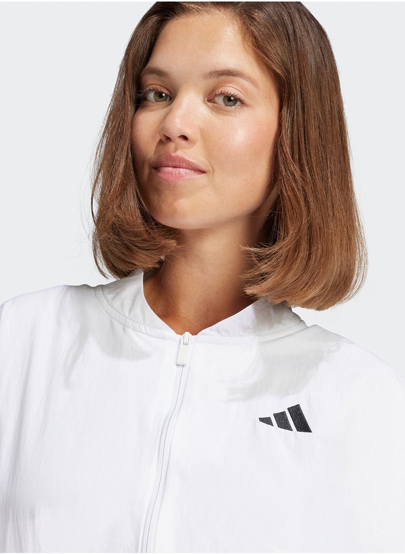 Essentials 3 Stripes Lifestyle Woven Bomber Jacket