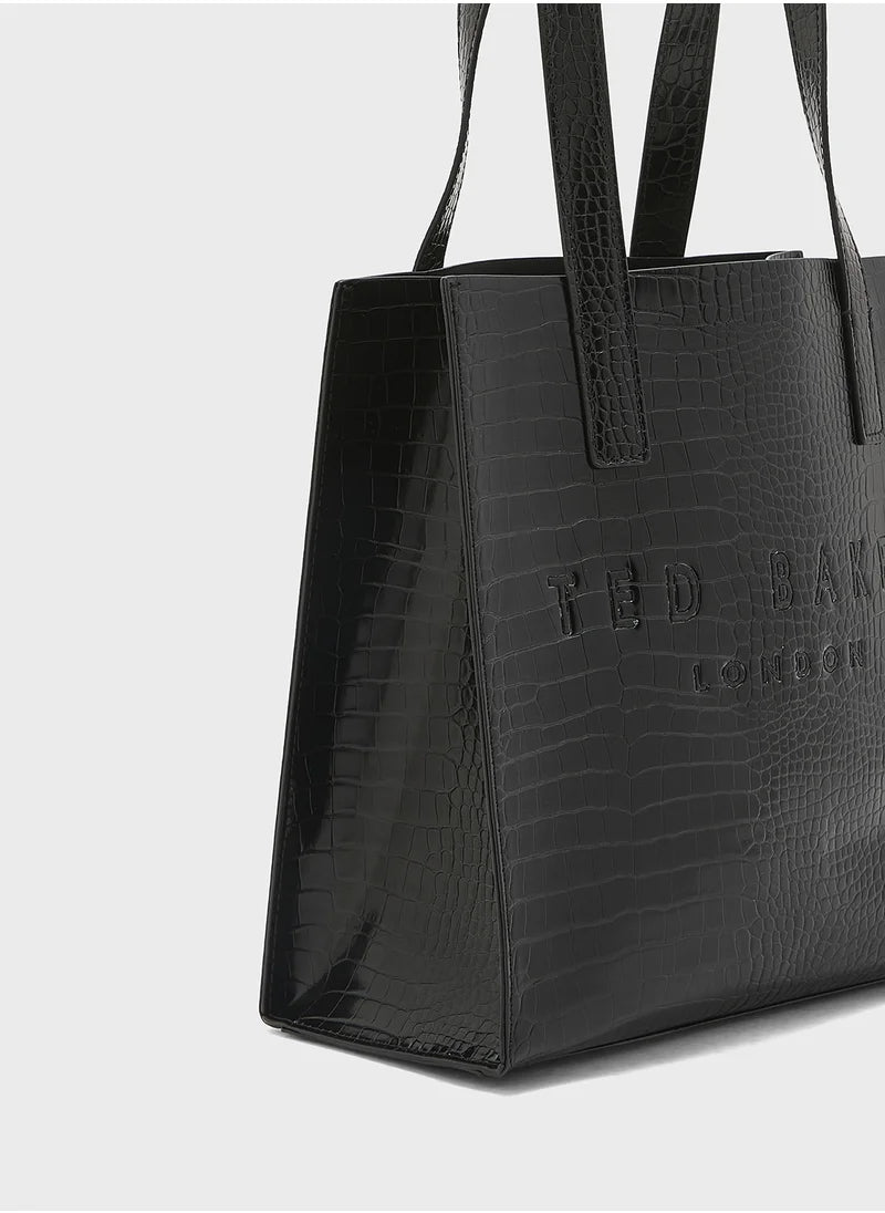 Textured Tote Bag