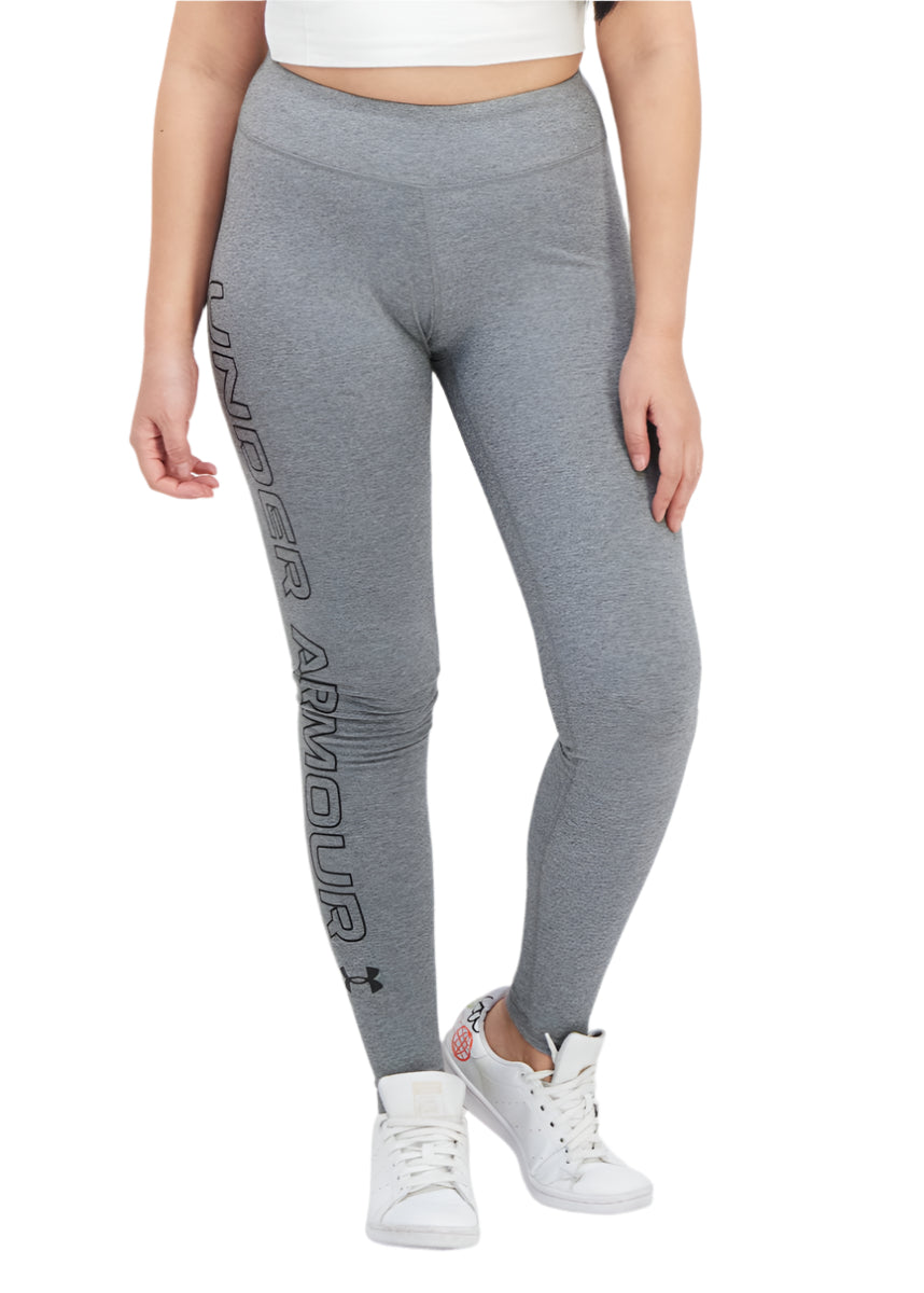 Women Sportswear Fit Training Leggings, Grey Heather