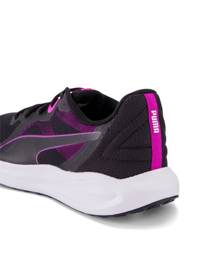 Twitch Unisex Black Runner Sport Shoes