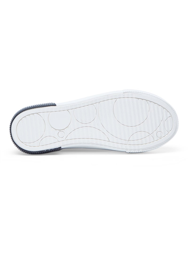 Women's Black Low-Top Sneakers - Lightweight Sporty Design, Comfortable for Casual Wear