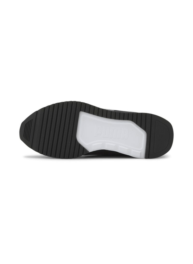 R78 Metallic Womens Black Trainers