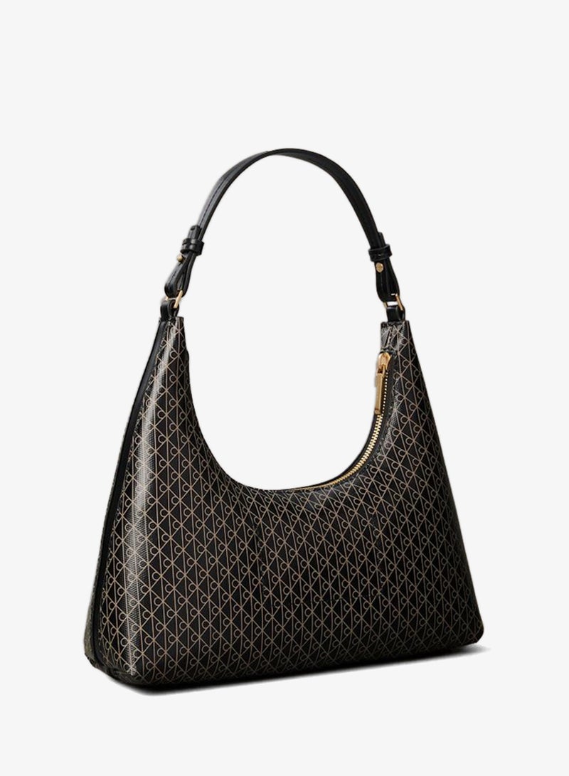 Emblem Convertible Shoulder Bag