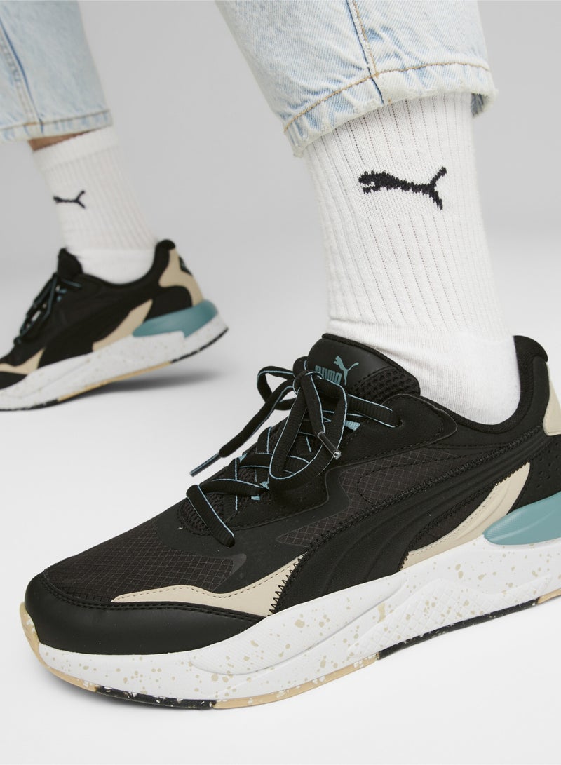 X-Ray Speed Open Road Unisex Black Sneakers