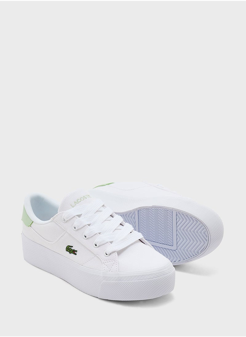 Vulcanized Ziane Platform Low Top Sneakers