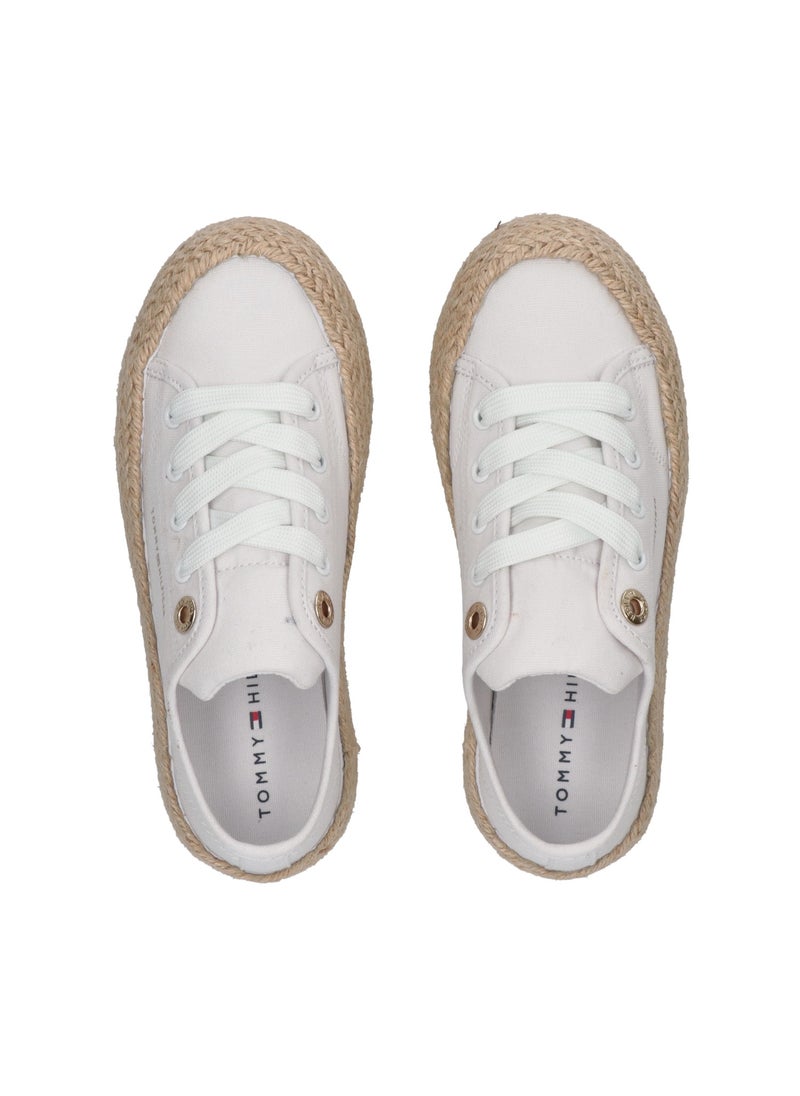 Kids Lace Up Low Top Sneakers