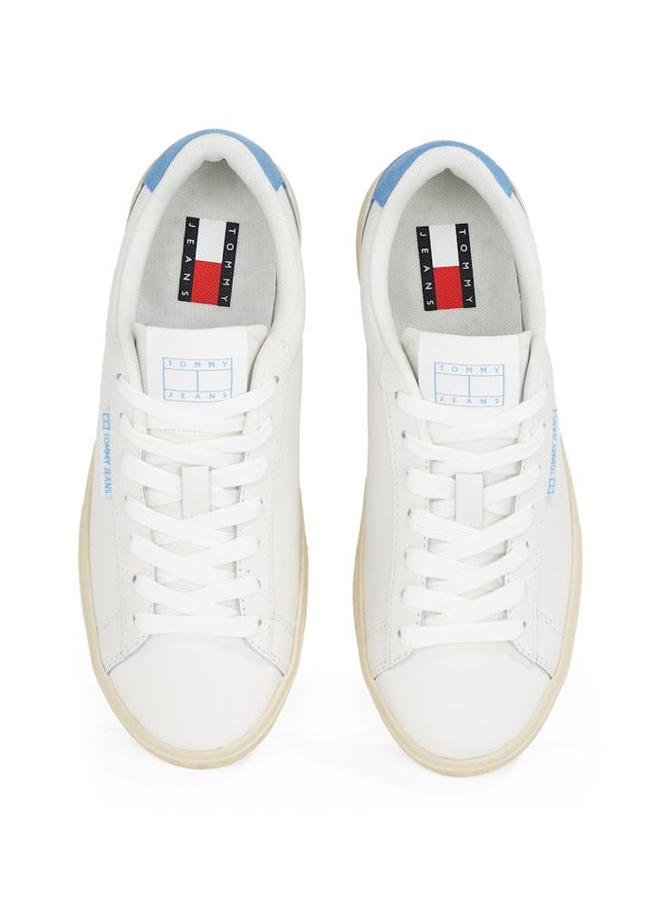 Cupsole Lace Up Low Top Sneakers
