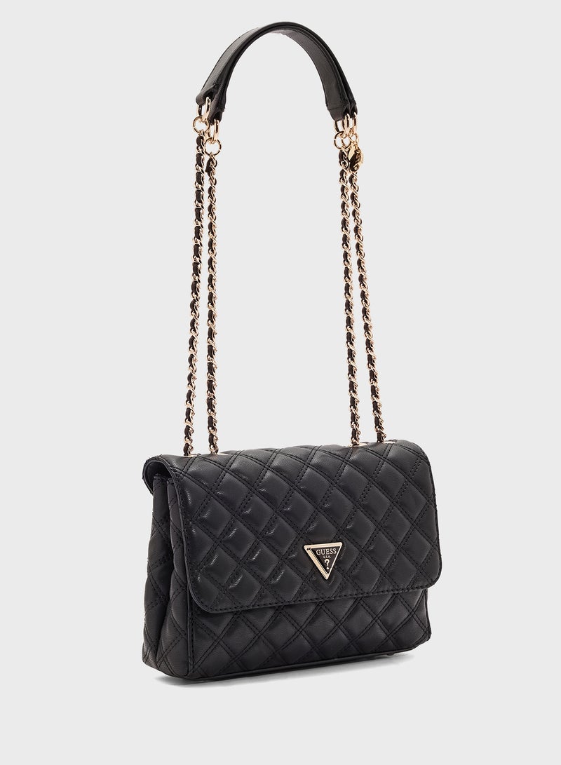 Giully Ii Flap Over Convertible Shoulder Bag