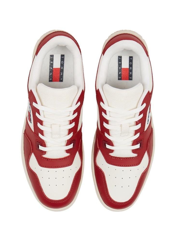 Logo Detail Lace Up Low Top Sneakers