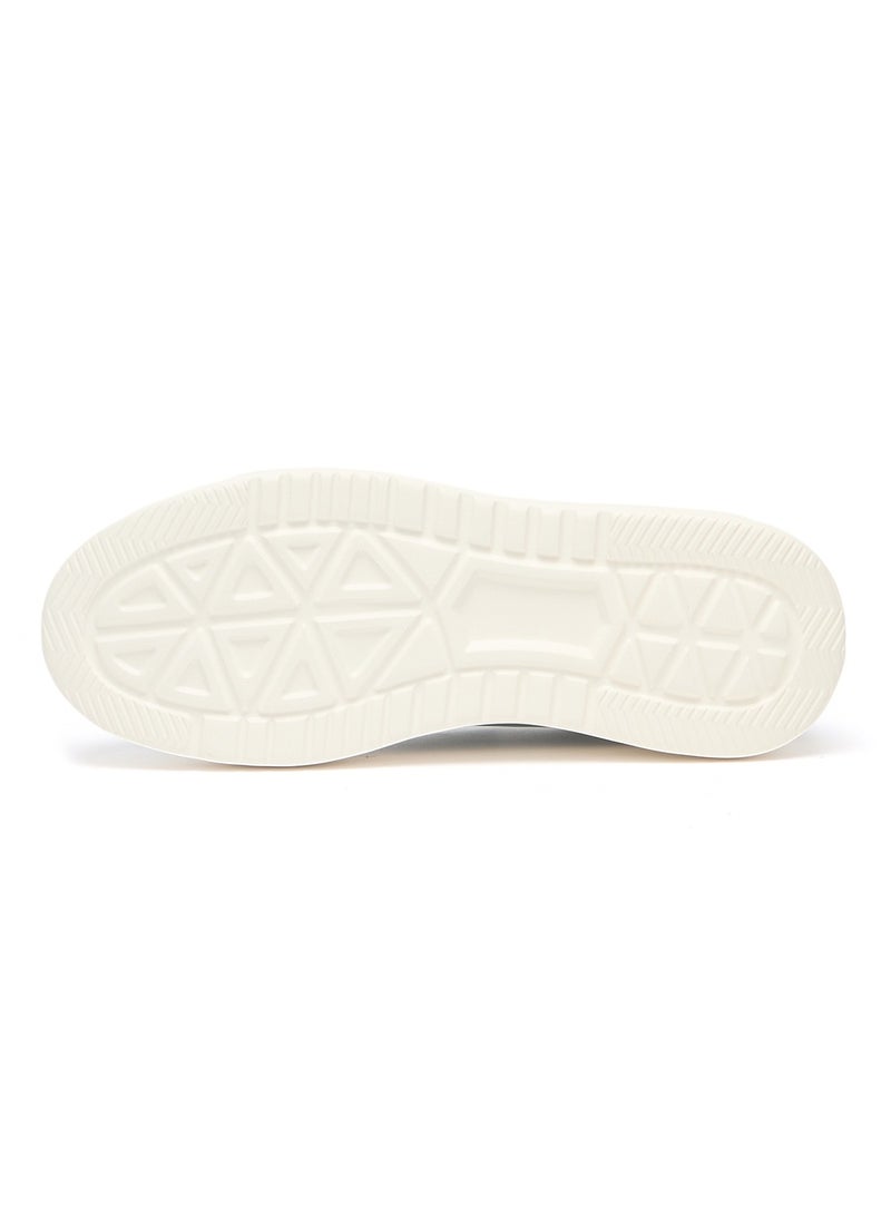 Women's Mint Platform Sneakers - Low-Top Casual Lace-Up Design with Comfort Cushioned Sole for Everyday Wear