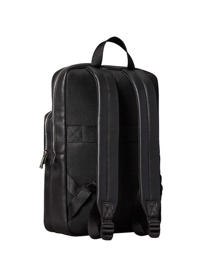 Emblem AOP Embossed Round Backpack