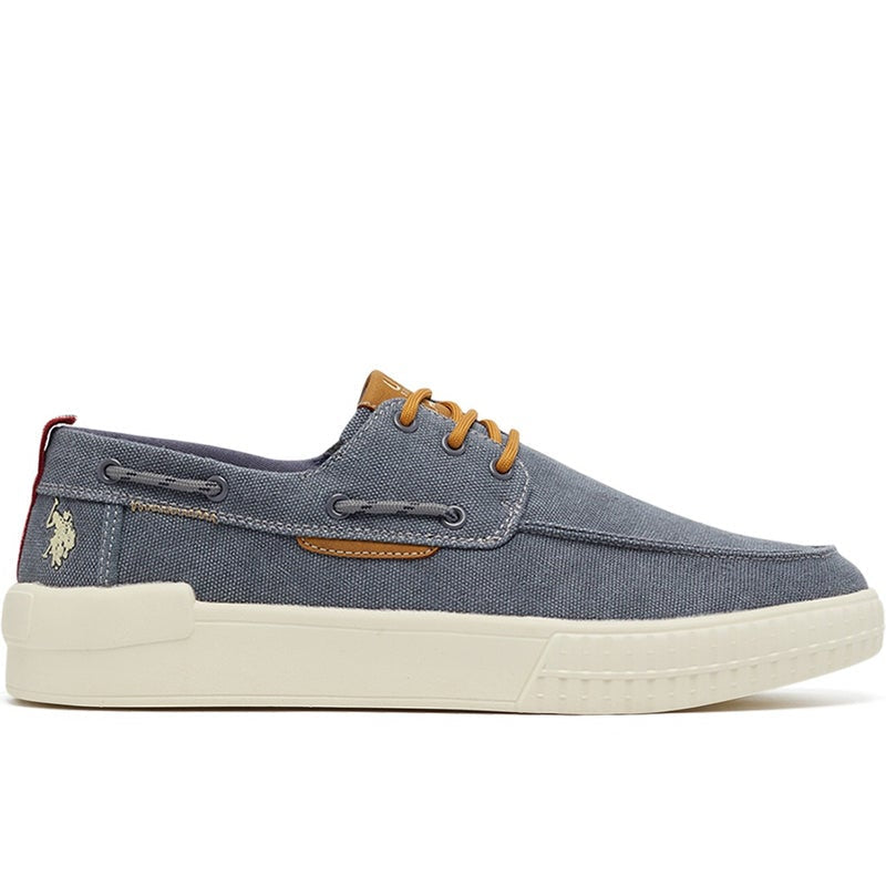Men's Low Top Sneaker - Lightweight lace Design with Iconic Branding for a Clean Look