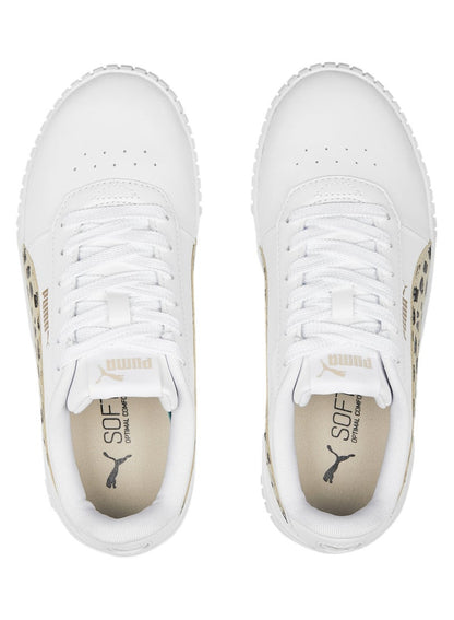 Carina 2.0 Animal Girls White Sneakers