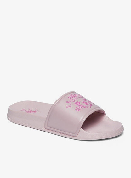 Women's Pink Signature Slides Shoes - Effortless Style Meets Ultimate Relaxation!