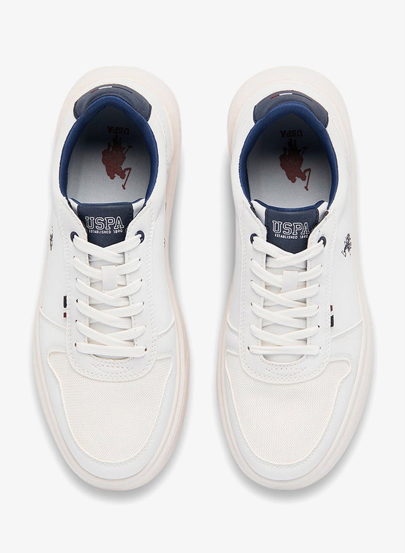 Men's White Low-Top Limited Edition Sneakers Shoes - Super Light, A Dream for Every Feet Lover!