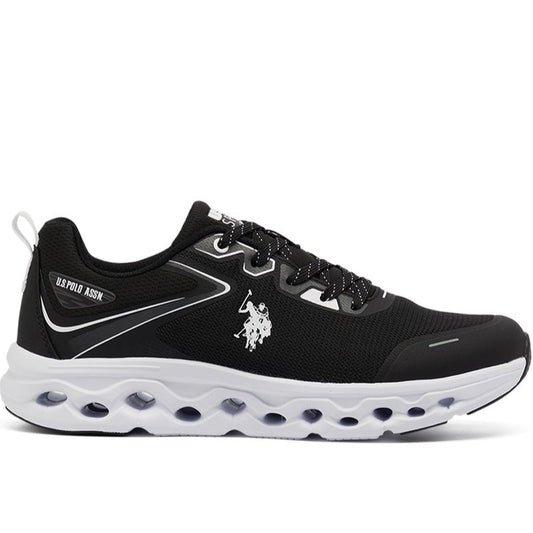 Men's Black Low-Top Sneakers - Lightweight Lace-Up Design, Comfortable for Everyday Outfits
