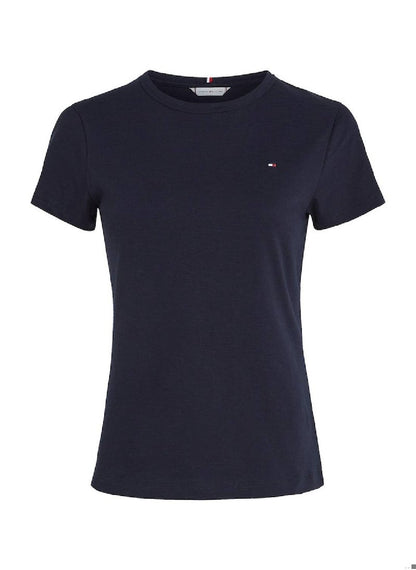 Women's 1985 Collection Slim T-Shirt -  Pure organic slub cotton, Blue