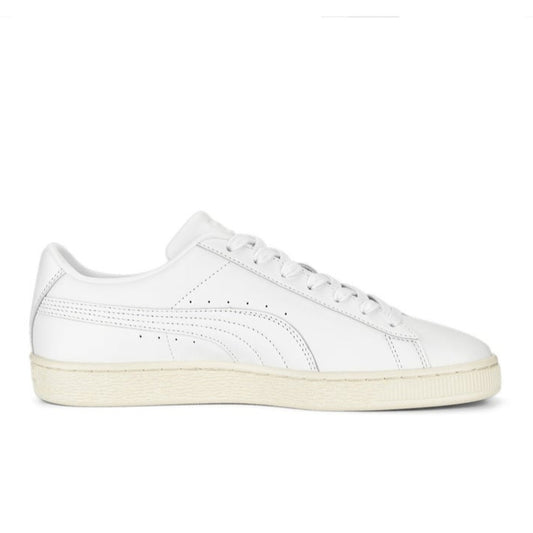 Basket Classic 75Y Mens White Premium Sneakers