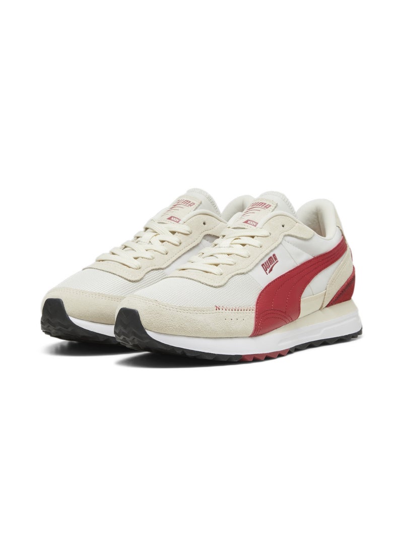 Road Rider Mens Grey Suede Sneakers