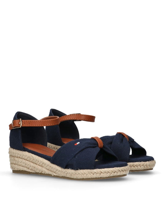 Kids Rope Wedge Sandals