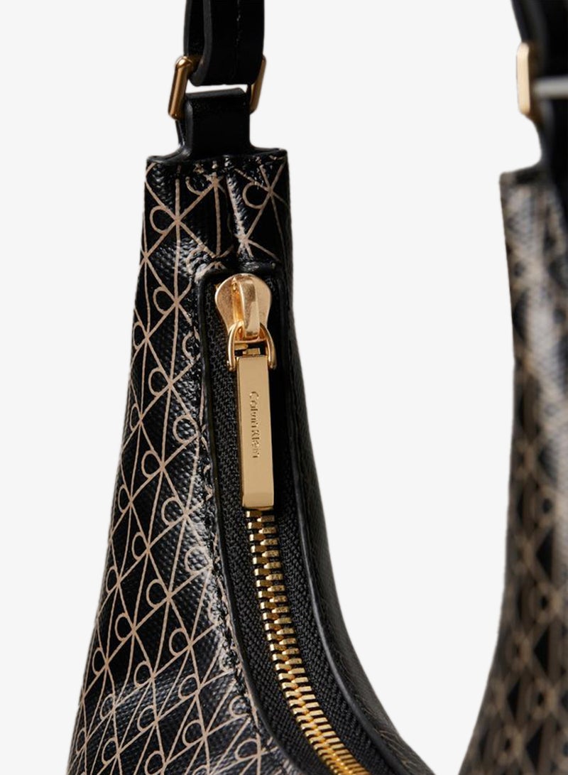Emblem Convertible Shoulder Bag