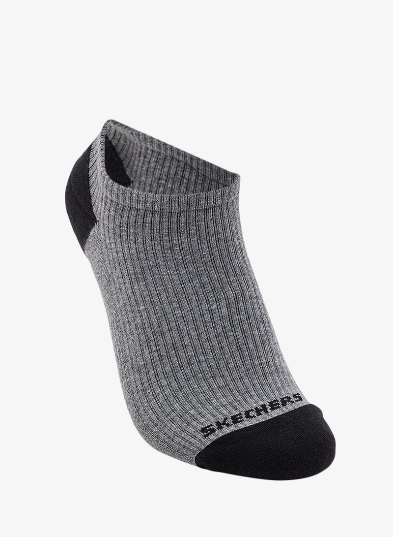 3 Pack Terry No Show Socks