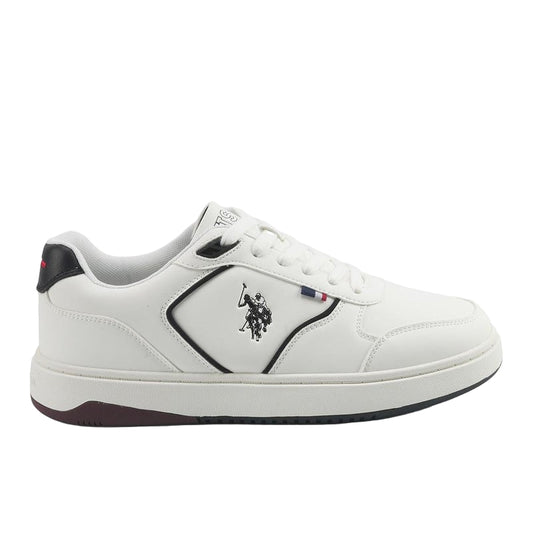 Men's White Low-Top Sneakers - With Cloud-Like Comfort Shoes