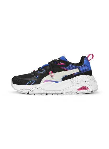 TRC MIRA Tech Pop Womens Black Sneakers