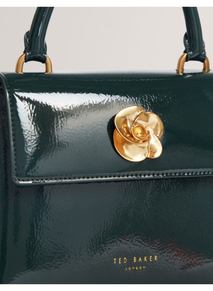 Rose Detail Mini Crinkle Bag